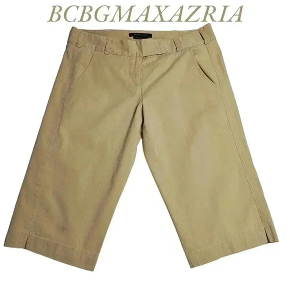BCBGMAXAZRIA Capris 4 - Picture 1 of 3